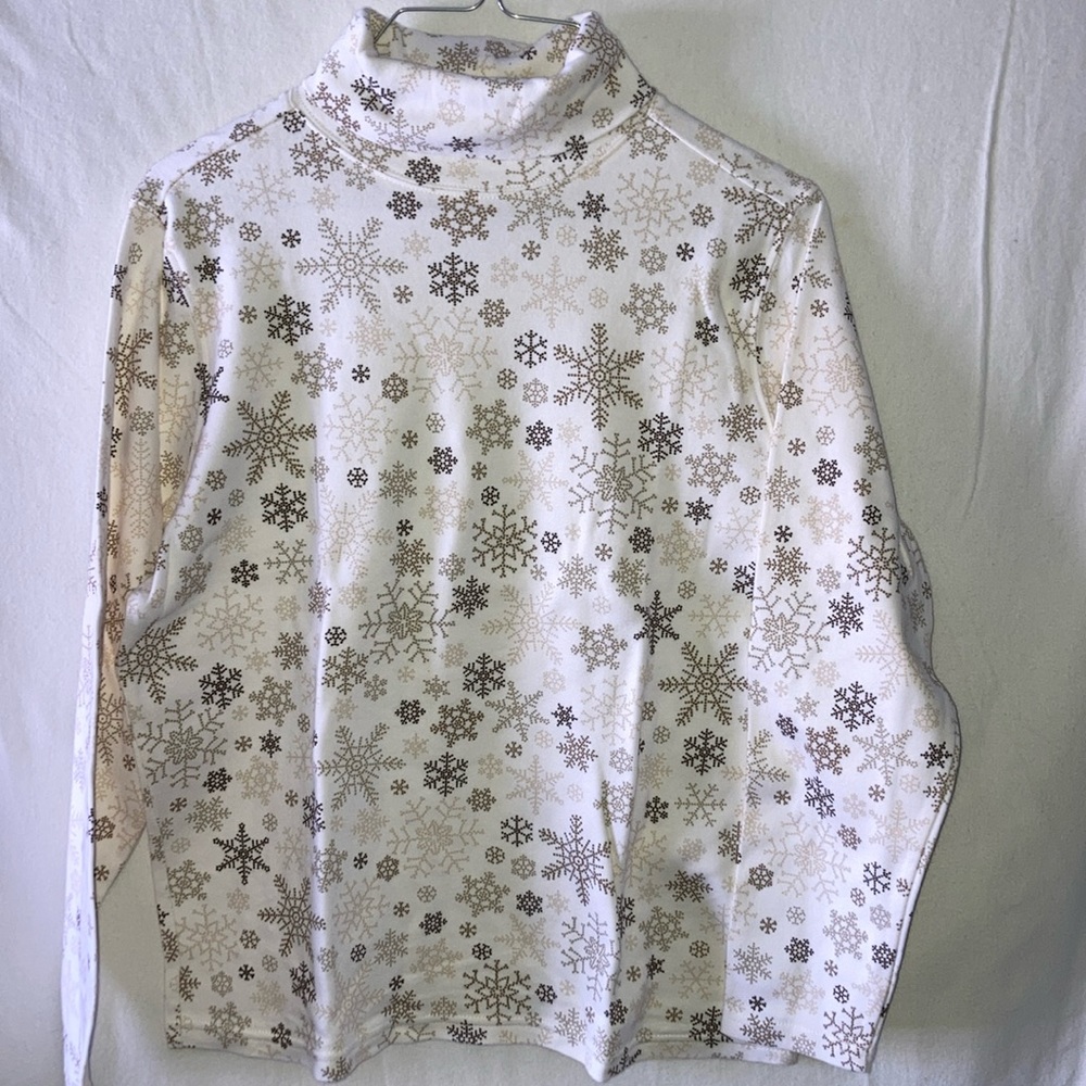 Studio Works Snowflake Turtleneck